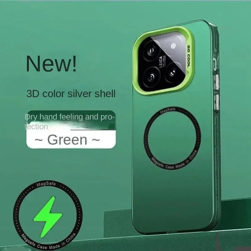 Luxus Magsafe Hülle für Xiaomi 14 13 13T 14T Pro