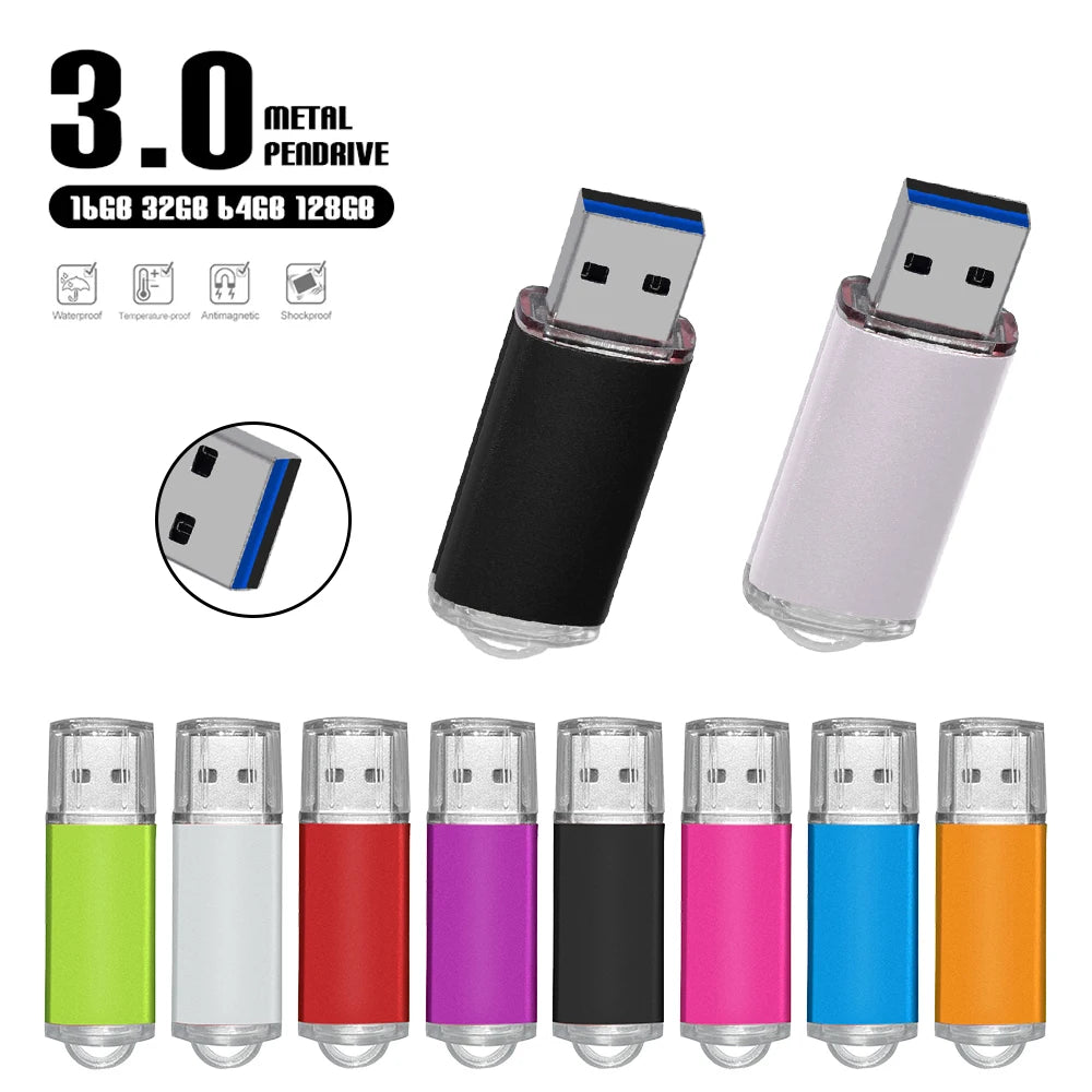 USB 3.0 Metall-Flash-Laufwerk 128 GB