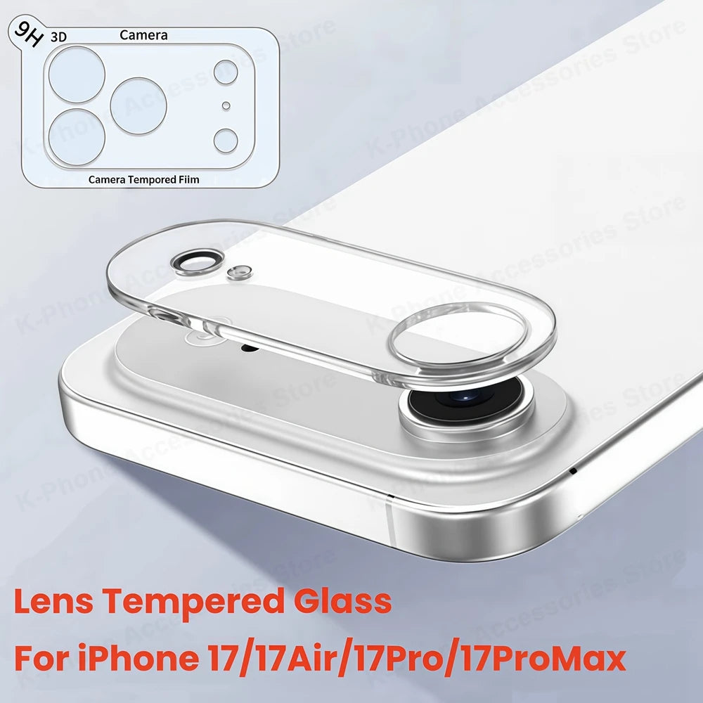 Kamera-Glas Schutzfolie für iPhone 17 Serie