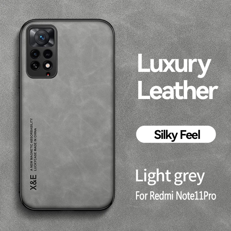 Magnetische Lederhülle für Xiaomi Redmi Serie