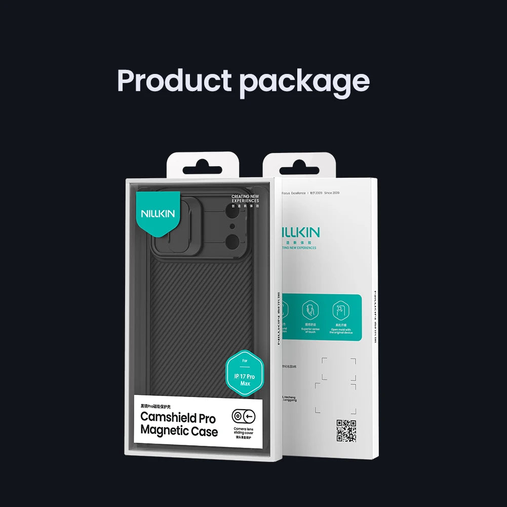 Magnetische Hülle für iPhone 17 Pro Max mit Schutz