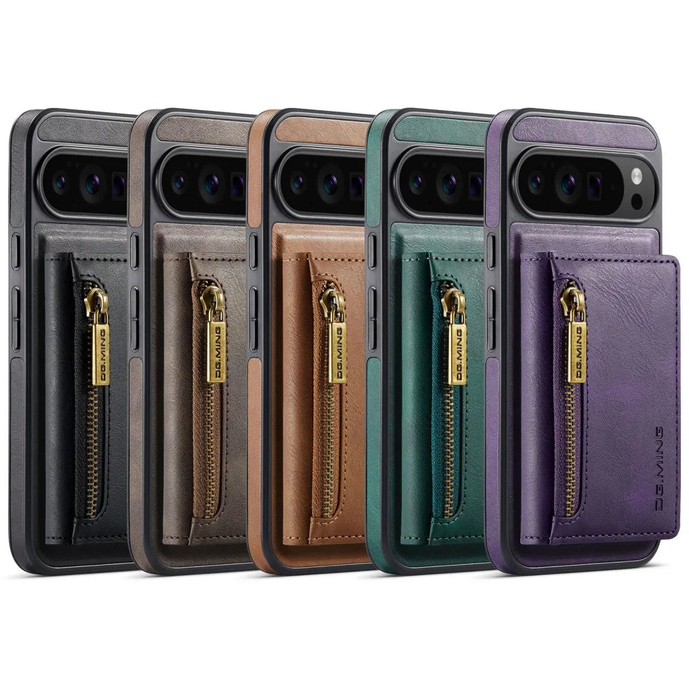 Luxury Wallet Hülle PU-Leder für Google Pixel 10