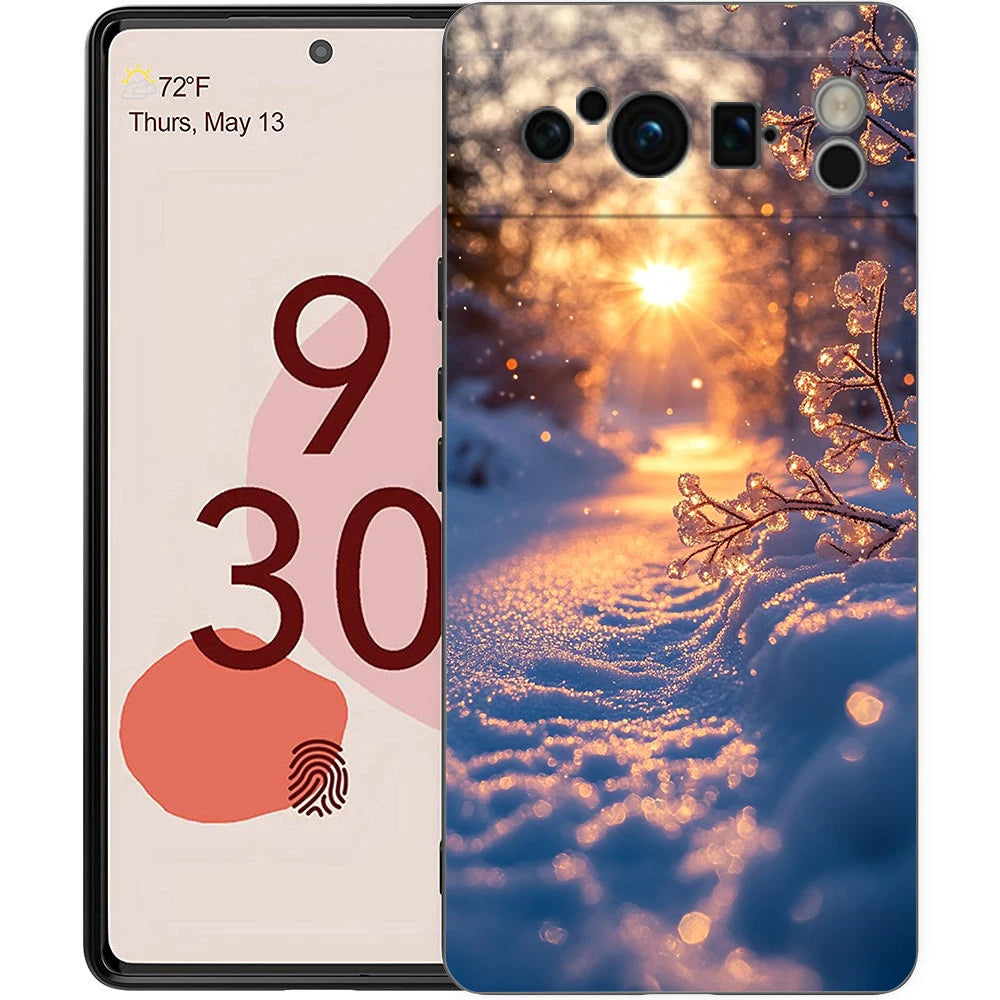 Winter TPU Hülle für Google Pixel 7, 8 & 9