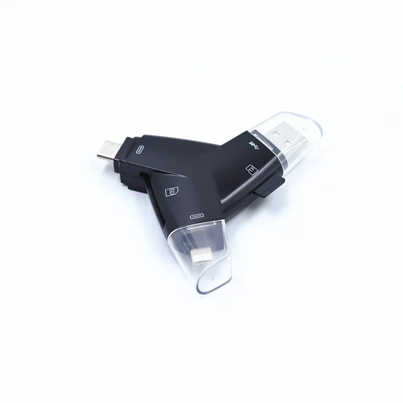 Mini SD TF Kartenleser OTG Lightning Typ-C Adapter