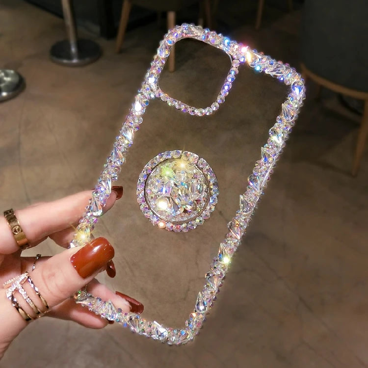 Glitzer Luxus Strass Hülle für Samsung Galaxy S25