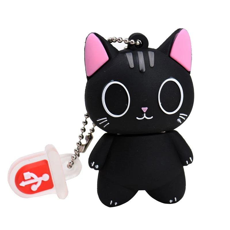 Niedliches Cartoon USB-Stick 64GB Tier-Motiv